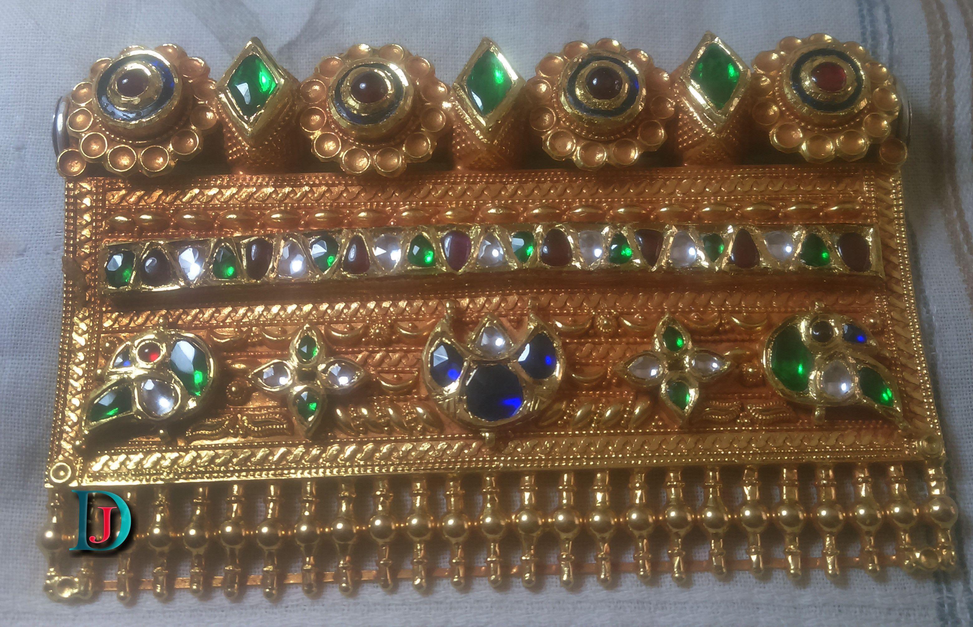 New and Latest Design of Desi Indian Rajasthani Gold Timaniya 